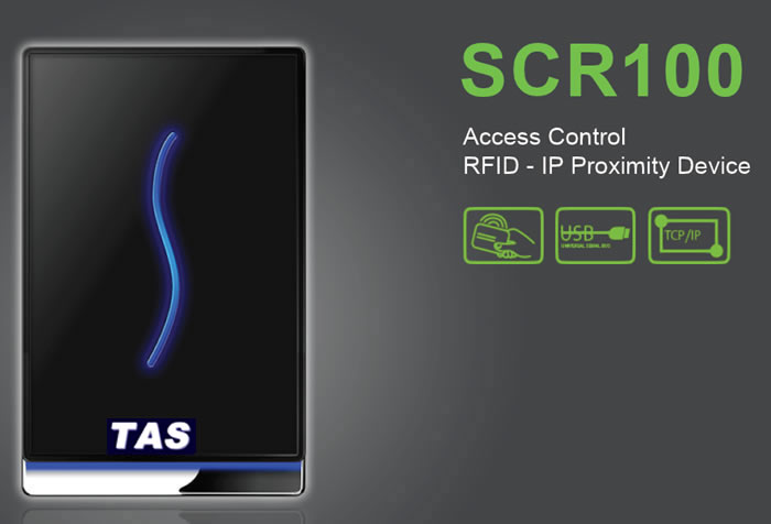 Access Control with Card Reader Bio-SCR100